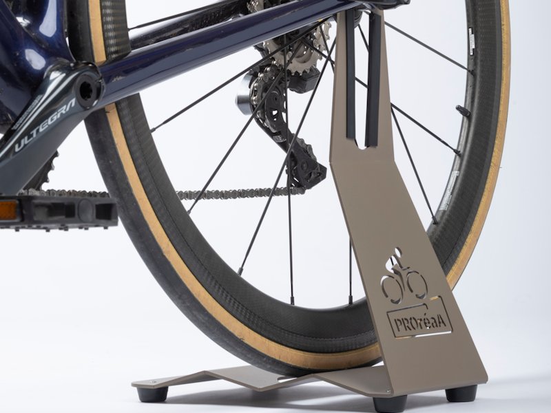 Support vélo vue en diagonale